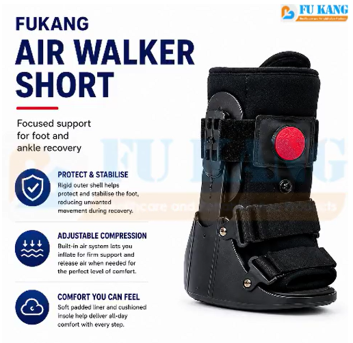 Air CAM Walker Short - Injury Support & Braces - Injury & Disability Support - Medical Supplies - Fu Kang Healthcare Shop Online Air CAM Walker Short - Injury Support & Braces - Injury & Disability Support - Medical Supplies - Fu Kang Healthcare Shop Online